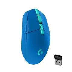 (APP) Mouse Gamer Sem Fio Logitech G305 LIGHTSPEED com 6 Botões Programáveis e Até 12.000 DPI - Azul