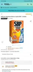 [PRIME] Refil para Repelente Elétrico Líquido SB | R$ 8