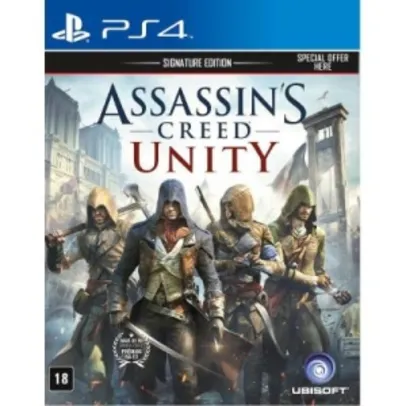 ASSASSINS CREED UNITY LIMITED EDITION   ps4