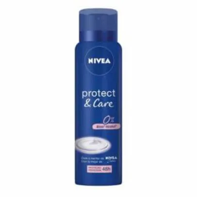 [LEVANDO 3 UN] Desodorante Antitranspirante Aerosol Nivea Protect & Care | R$7 a unidade