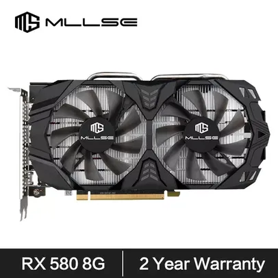 Placa de vídeo RX 580 8GB MLLSE