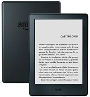 Kindle (cor preta) com tela sensível ao toque e Wi-Fi , 8a. Geração