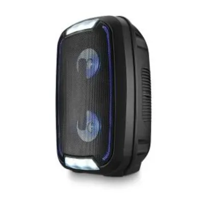 Caixa de Som Party Speaker Neon Double 4 Pol. 200W - SP336 - Multilaser | R$ 190