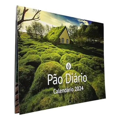 [Leve +Por- R$ 9] Calendário 2024 Pão Diário -Paisagem