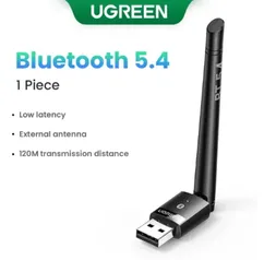 [GPAY/TX INCL] Adaptador Bluetooth USB UGREEN com Antena Externa