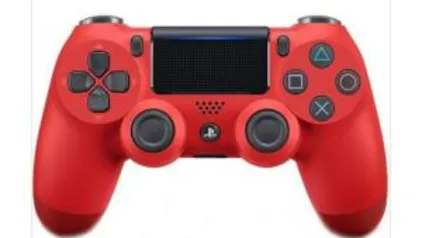 Controle sem fio DualShock4 PS4 Vermelho