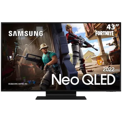 Smart TV Samsung Gaming Neo QLED 43" 144hz 4K QN90B + Soundbar Samsung HW-A555