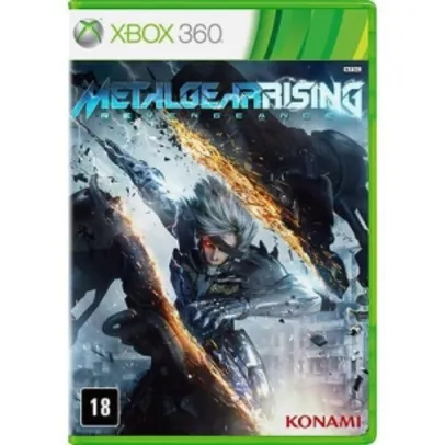 Jogo Metal gear Rising Xbox 360_mídia física - R$20