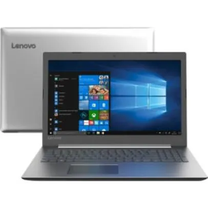 [R$1.268 AME] Notebook Lenovo Ideapad 330 Core i3 4GB 1TB 15,6” W10 | R$1.586