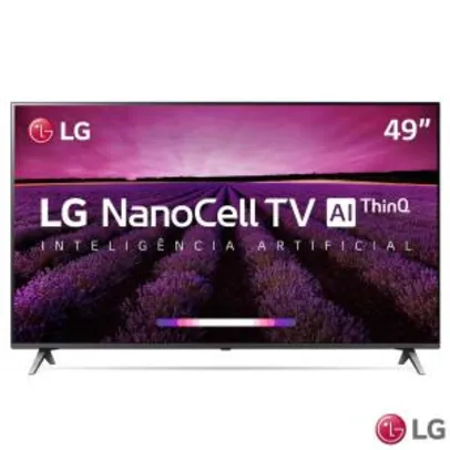 (R$1.655 com AME) Smart TV LED LG 49'' 49SM8000 Ultra HD 4K | R$2069