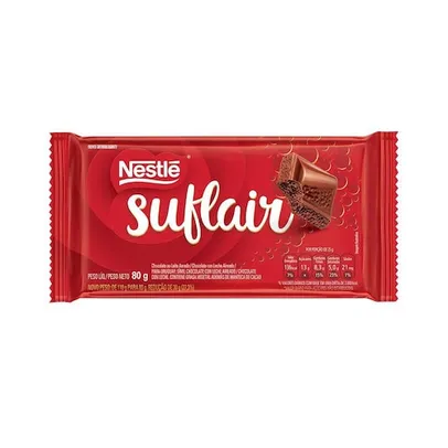 Chocolate Suflair ao Leite 80g