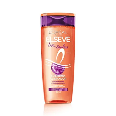 [10 Unid] Shampoo L'Oréal Paris Elseve Liso dos Sonhos, 400ml