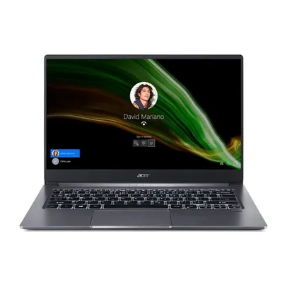 [R$5.021AME] Notebook AcerSwift3 I71065G7 (Iris64EUs) 16GB 512SSD 14' W10