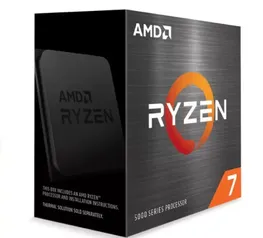 Processador AMD Ryzen 7 5800X3D 3.4GHz (4.5GHz Turbo), 8-Cores 16-Threads, AM4, Sem Cooler, Sem vídeo