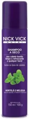 Nutri Shampoo a Seco, Nick & Vick, Lilás, 150 ml | R$26