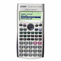 Calculadora Financeira Casio Fc-100v | R$45