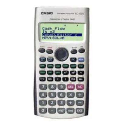 Calculadora Financeira Casio Fc-100v | R$45