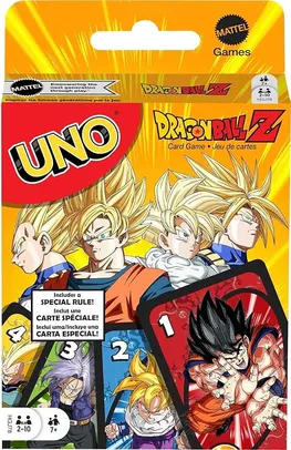 Mattel Games Jogo de Cartas UNO Dragon Ball Z