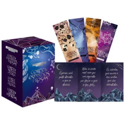 Box Corte De Espinhos E Rosas – 4 Volumes | R$142
