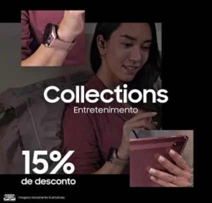 Samsung com 15% de Desconto.