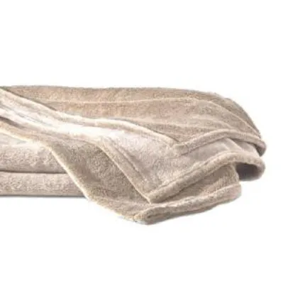 Cobertor De Microfibra Corttex Casal - Bege - R$29,99
