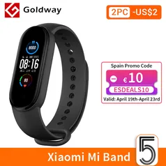 [Conta Nova] Smartband Xiaomi Mi Band 5 | R$88