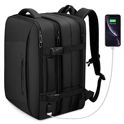 Saindo por R$ 383: MARK RYDEN Mochila expansível para laptop de negócios para viagens escolares e trabalho cabe laptop  | Pelando