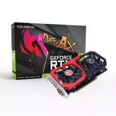 Placa De Video Colorful NVIDIA GeForce RTX 2060 Nb V2-v, 6GB GDDR6, 192bit, Preto/vermelho