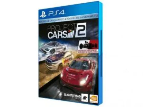 Project Cars 2 para PS4 - R$ 90