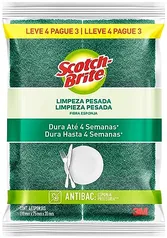 [REC & SUPER] Scotch-Brite, 3M, Esponja Multiuso - Leve 4 Pague 3