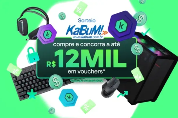 Sorteio Kaspersky - Concorra a Vouchers na Kabum