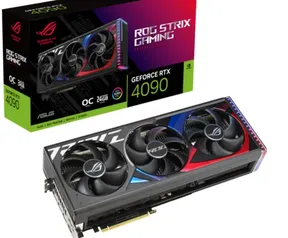 Placa de Vídeo Asus ROG Strix NVIDIA GeForce RTX 4090 OC Edition, 24GB, GDDR6X, DLSS