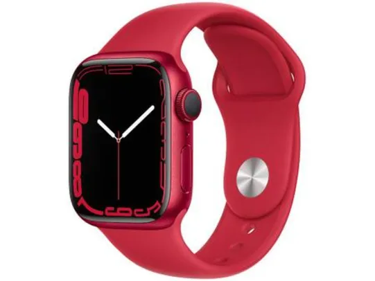 Apple Watch Series 7 41mm GPS Caixa (PRODUCT)RED