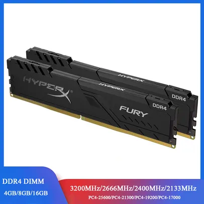 [CB Ali 170,63] HyperX Fury Memoria RAM Desktop 16 GB 2666 MHz 