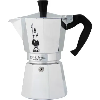 [R$183 c AME e OBA10] Cafeteira Italiana Bialetti 6 Xícaras 