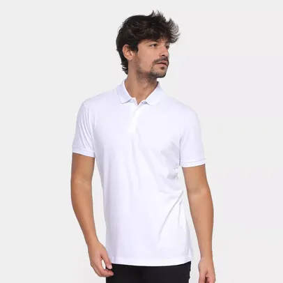 (Compre 3) Camisa Polo Forum Lisa Masculina (Tam. P ao GG)