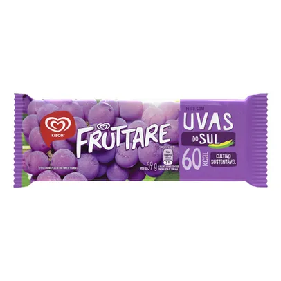 [AME R$2] Picolé fruttare uva 59G kibon