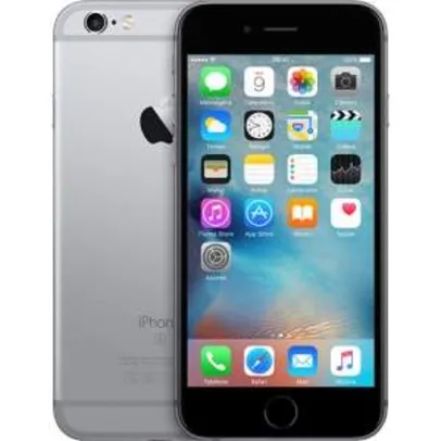 [Submarino] iPhone 6s 16GB Cinza Espacial Desbloqueado iOS 9 4G 12MP - Apple R$3419,15 No Boleto