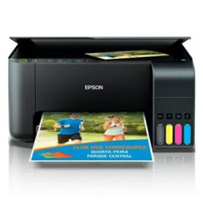 Multifuncional Epson EcoTank L3150 com Tanque de Tinta - Impressora, Copiadora e Scanner | R$ 1.040