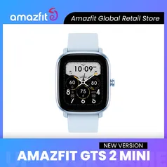[Taxa Inclusa/Moedas] Smartwatch Amazfit GTS 2 Mini Com GPS integrado e Alexa [Nova Versão] 