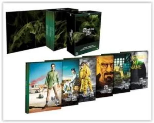 [Submarino]- Coleção Dvd Breaking Bad - A Química do Mal - A Série Completa (21 discos)- R$ 99