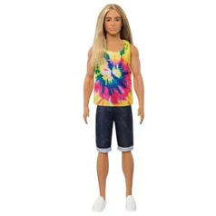 Boneco Ken Fashionistas Loiro Cabelo Longo - Mattel | R$72