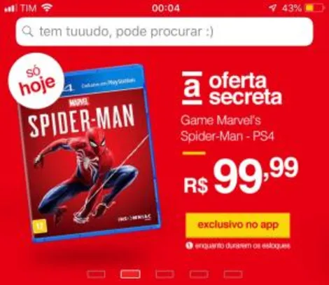 [App] Spider Man - PS4