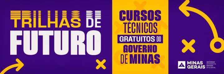 O Trilhas de Futuro é um projeto do Governo do Estado de Minas Gerais 