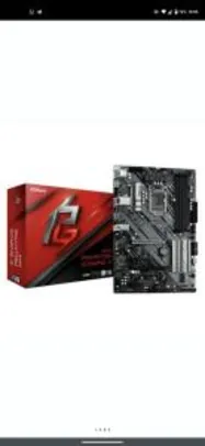 Placa-Mãe ASRock B460 Phantom Gaming 4, Intel LGA 1200, ATX, DDR4 - R$700