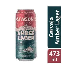 (APP + Cliente Ouro) Cerveja Patagonia Amber Lager Triplo Malte 473ml