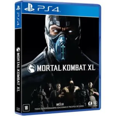 [APP Americanas] Game Mortal Kombat XL - PS4 - R$71,99