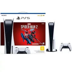 [APP] PlayStation 5 Standard Edition Branco + Marvels Spider Man 2