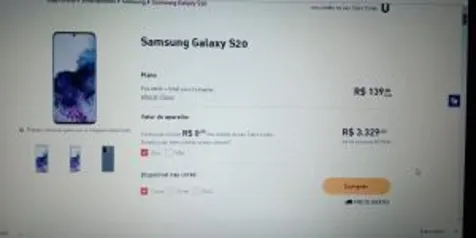 [Plano Pos 200 GB] Galaxy S20