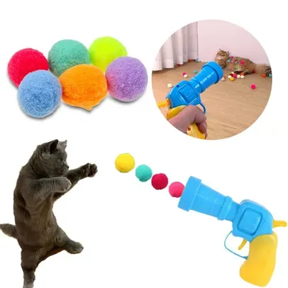 Brinquedo Arminha Lança Bolinha para Pets